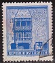 Austria - 1957 - Monumentos - 6,40 S - Azul - Austria, Monument - Scott 629A - Golden Roof Innsbruck - 0